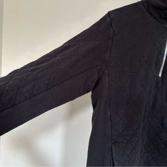 Lululemon Women's Forever Warm Quilted Quarter Zip Pullover Sweatshirt Size 10 - Picture 4 of 15